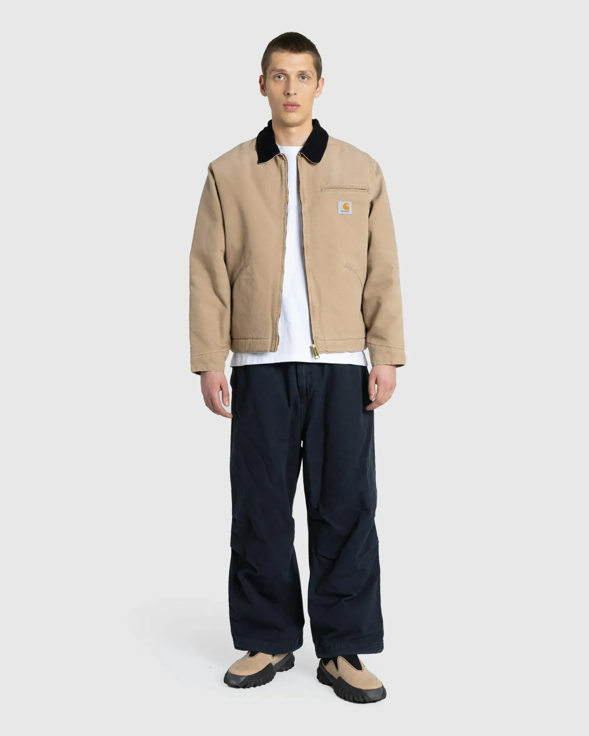 Store Carhartt WIP Judd Pant Black/Stone Dyed black/stonedyed