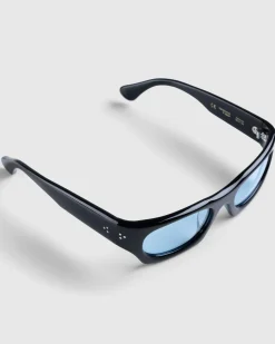 Cheap Port Tanger Kerewan Black Acetate/Rif Blue Lens blackacetaterifbluelens