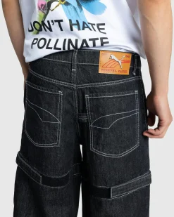 Discount Puma Knee Pad Pants Black/Denim pumablack-denim
