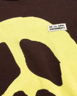Outlet Highsnobiety Knit Crewneck Brown black
