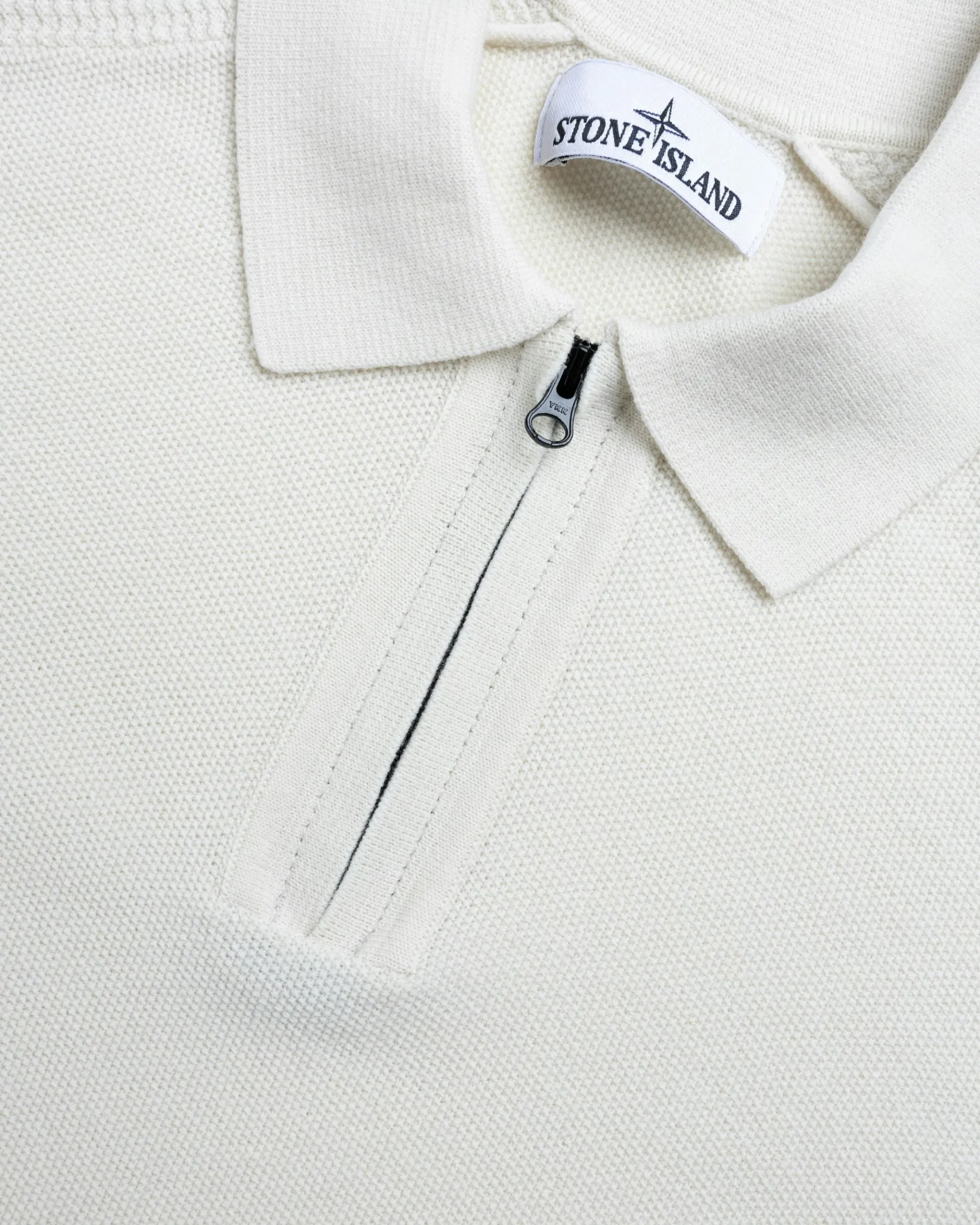 Best Stone Island Knit Polo plaster