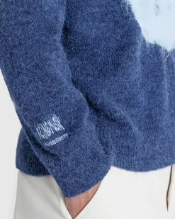 Fashion Highsnobiety Knitted Sweater darkblue