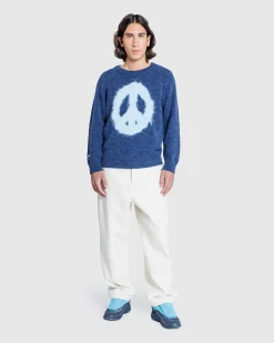 Fashion Highsnobiety Knitted Sweater darkblue
