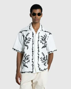 Clearance JACQUEMUS La Chemise Jean Print Mimosa Frise Black printmimosafriseblack