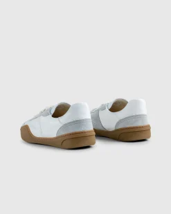 Clearance Acne Studios Lace-Up Sneakers white/brown