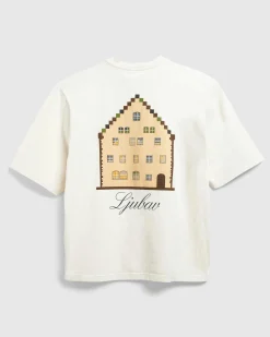 Discount Ljubav Landhaus T-Shirt eggshell
