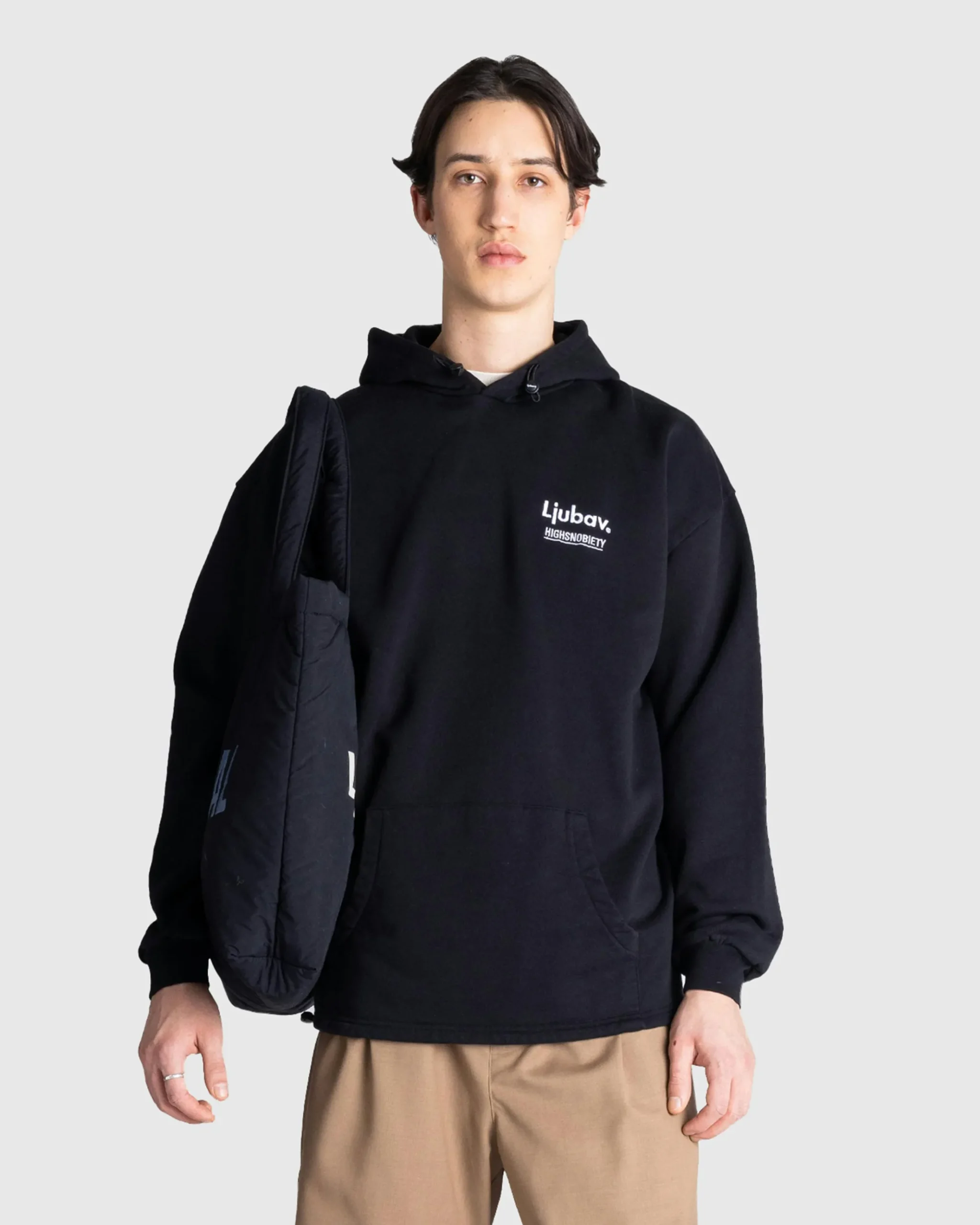 Sale Ljubav Landscape Hoodie black