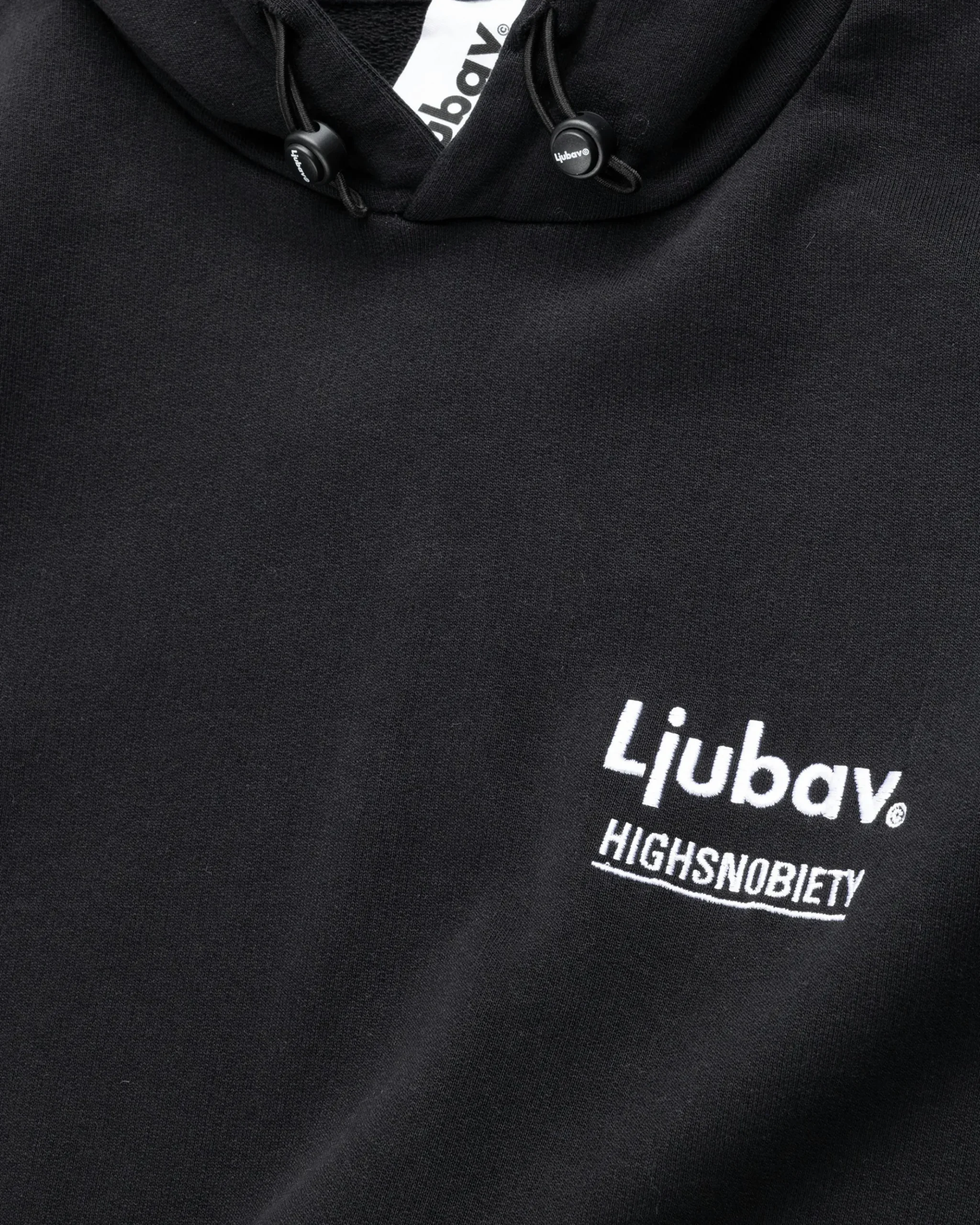 Sale Ljubav Landscape Hoodie black