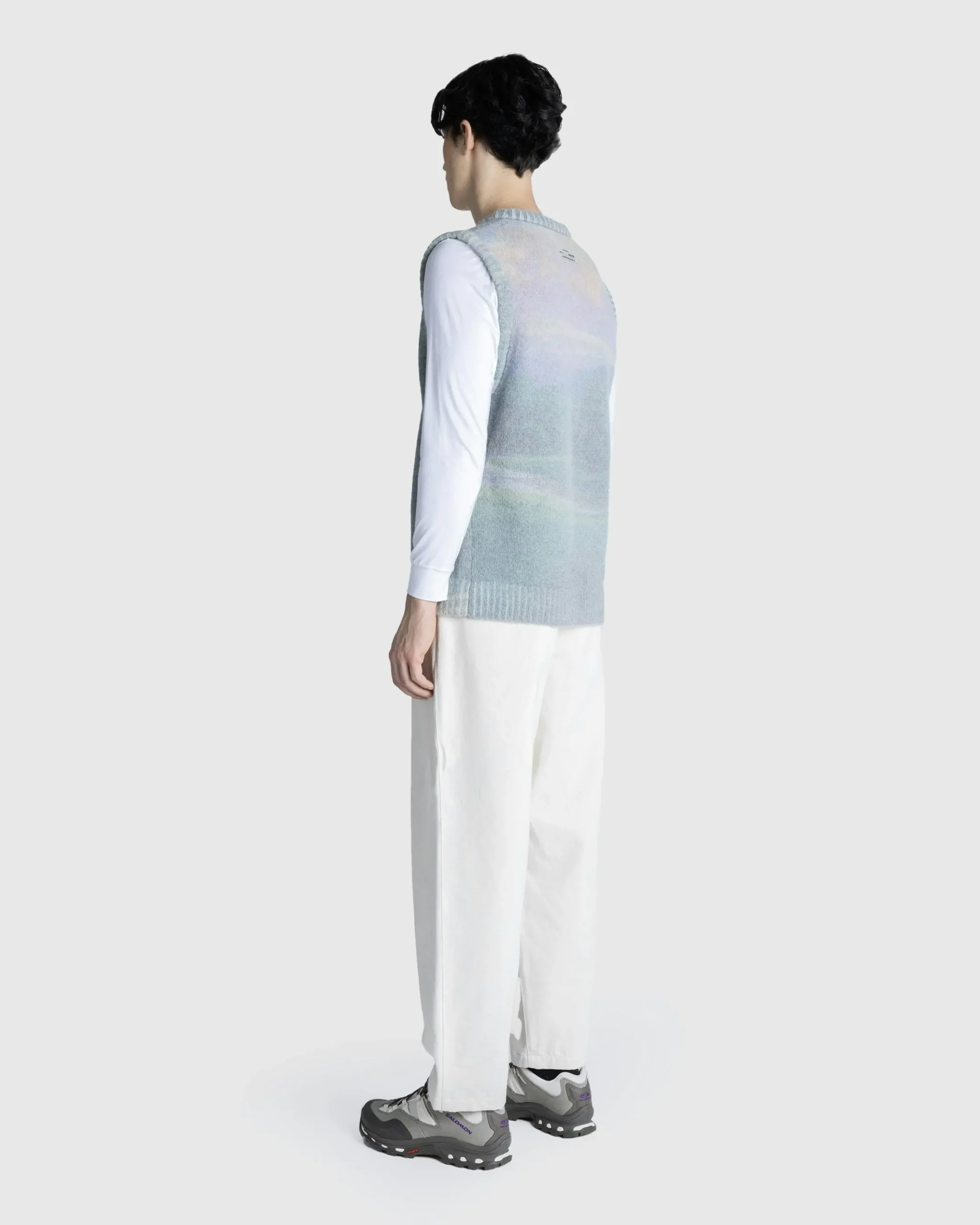Online Highsnobiety Landscape Sweater Vest Multi blue