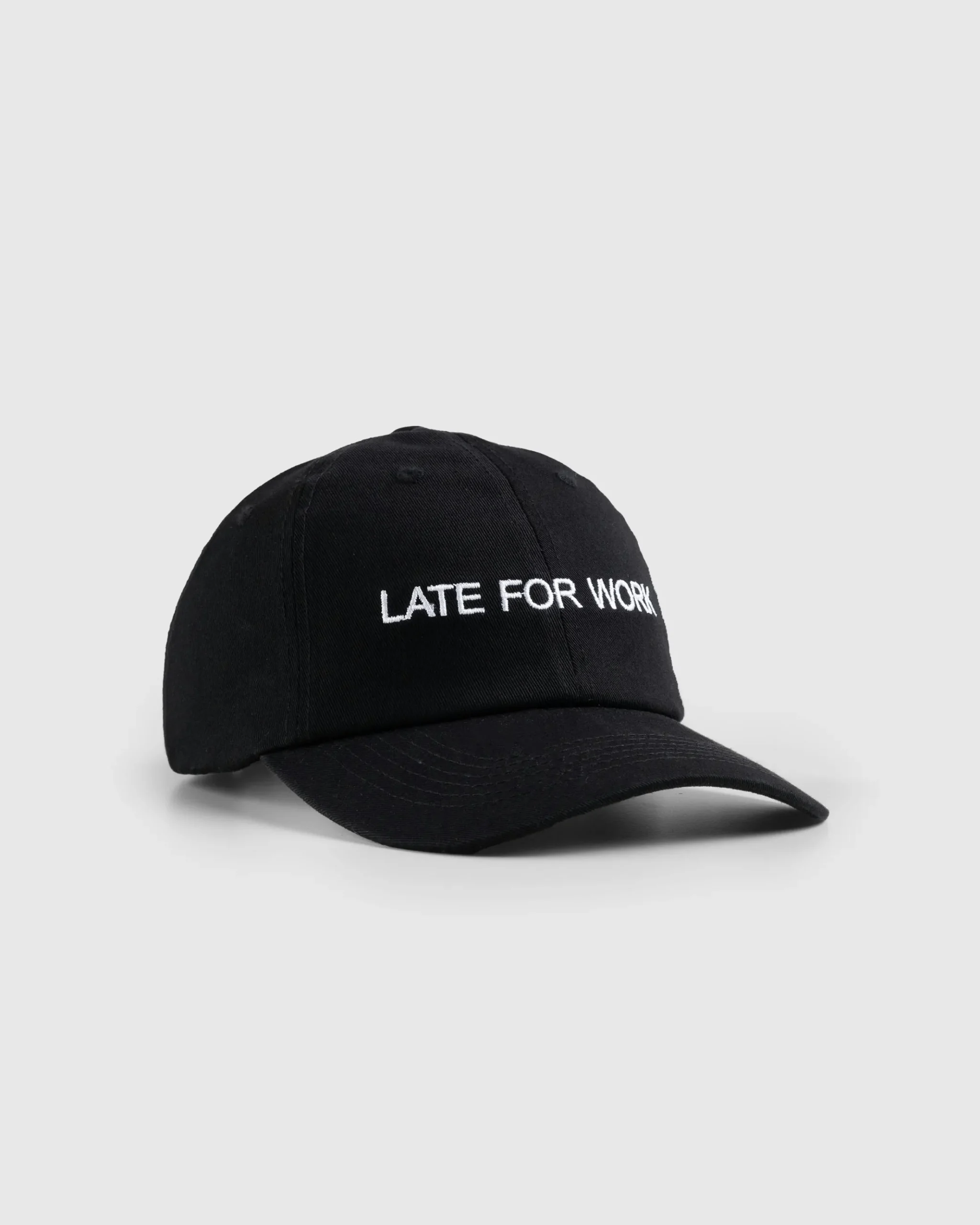 Online HO HO COCO Late For Work Hat Black/White blackxwhite