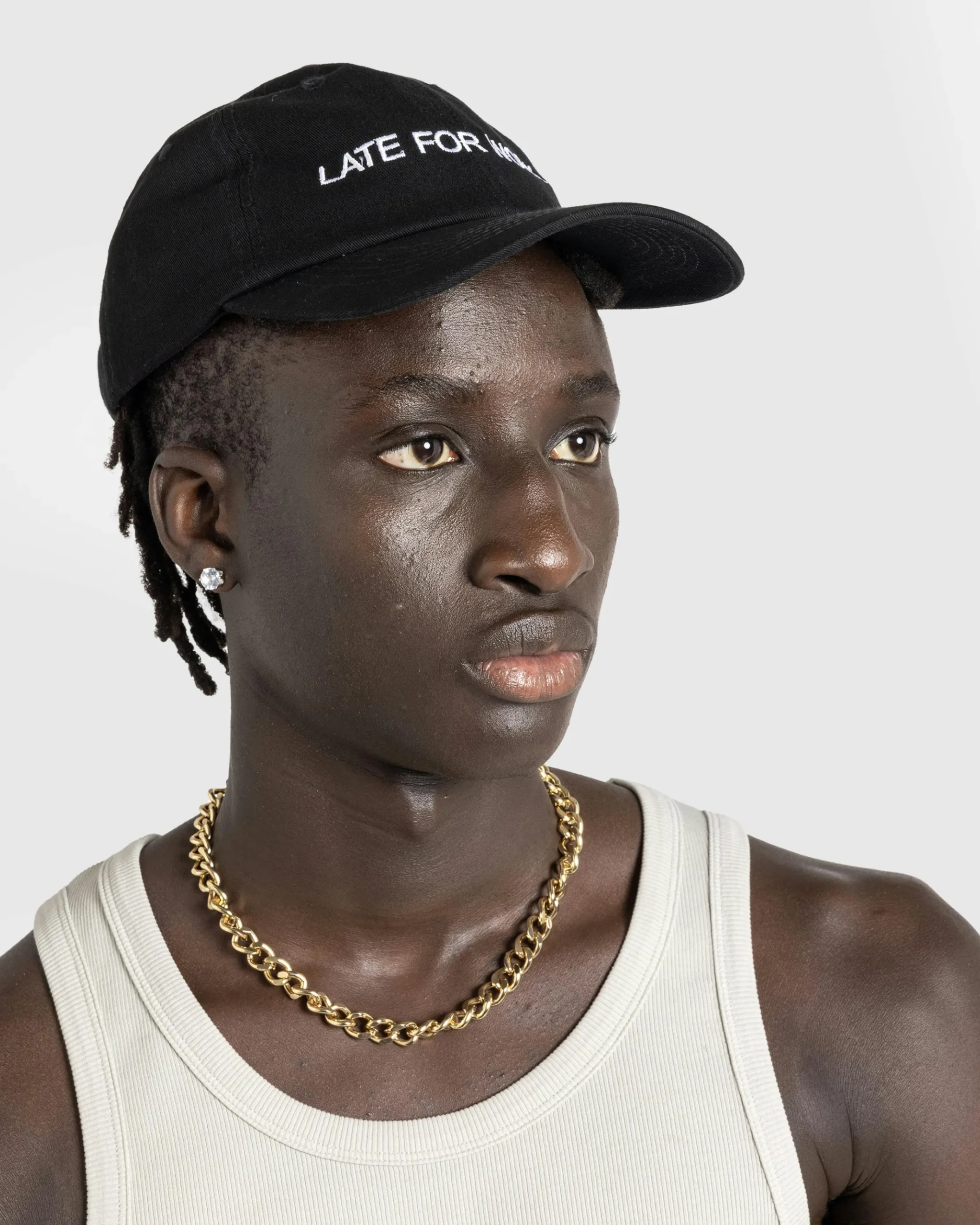 Online HO HO COCO Late For Work Hat Black/White blackxwhite