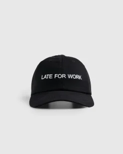 Online HO HO COCO Late For Work Hat Black/White blackxwhite