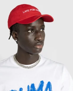 Cheap HO HO COCO Late For Work Hat Red/White redxwhite