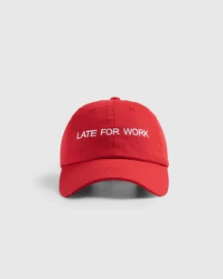 Cheap HO HO COCO Late For Work Hat Red/White redxwhite