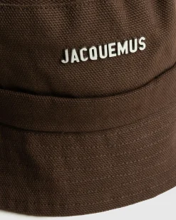 Shop JACQUEMUS Le Bob Gadjo brown