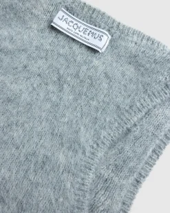 New JACQUEMUS Le Débardeur Pitatto grey
