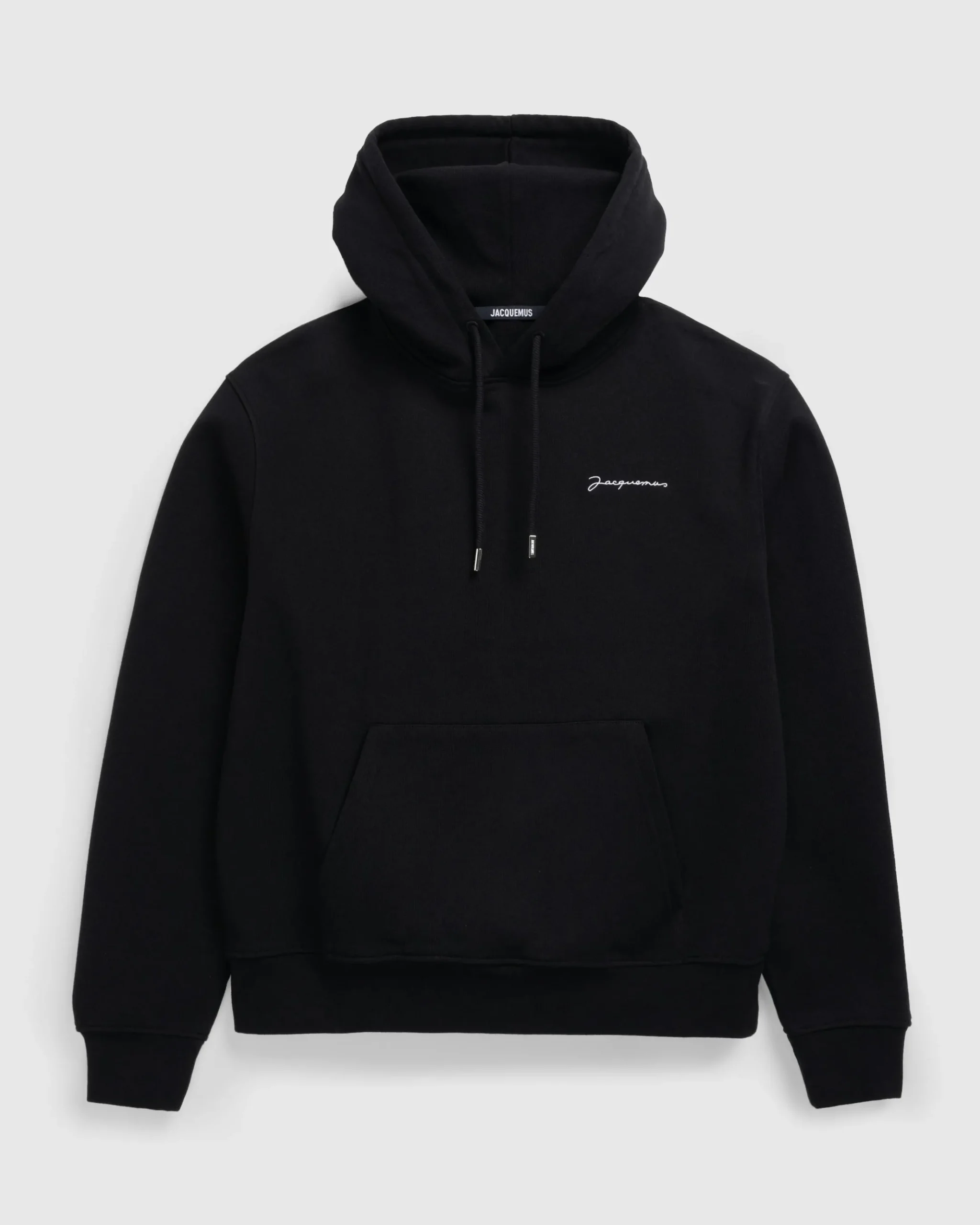 Cheap JACQUEMUS Le Sweatshirt Brodé black