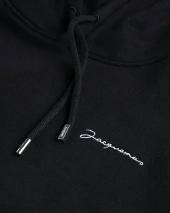 Cheap JACQUEMUS Le Sweatshirt Brodé black