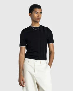 Hot JACQUEMUS Le T-Shirt Tricot black