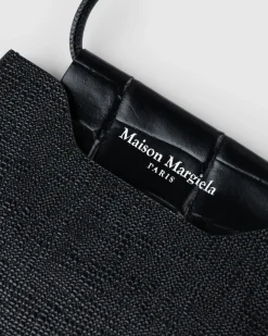 New Maison Margiela Leather Pouch Black shadesofwhiterecut
