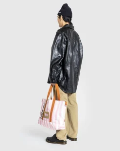 New Acne Studios Leather Shirt Jacket black