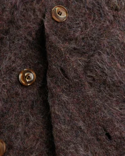 Store Séfr Lee Cardigan Lilac Melange Alpaca lilacmelangealpaca