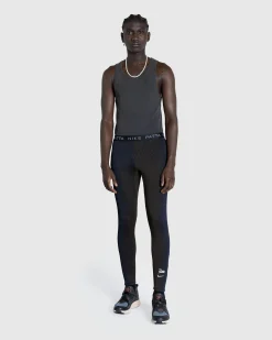 Hot Nike Leggings /Deep Royal Blue black
