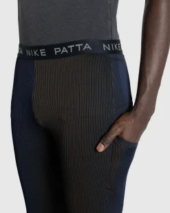 Hot Nike Leggings /Deep Royal Blue black