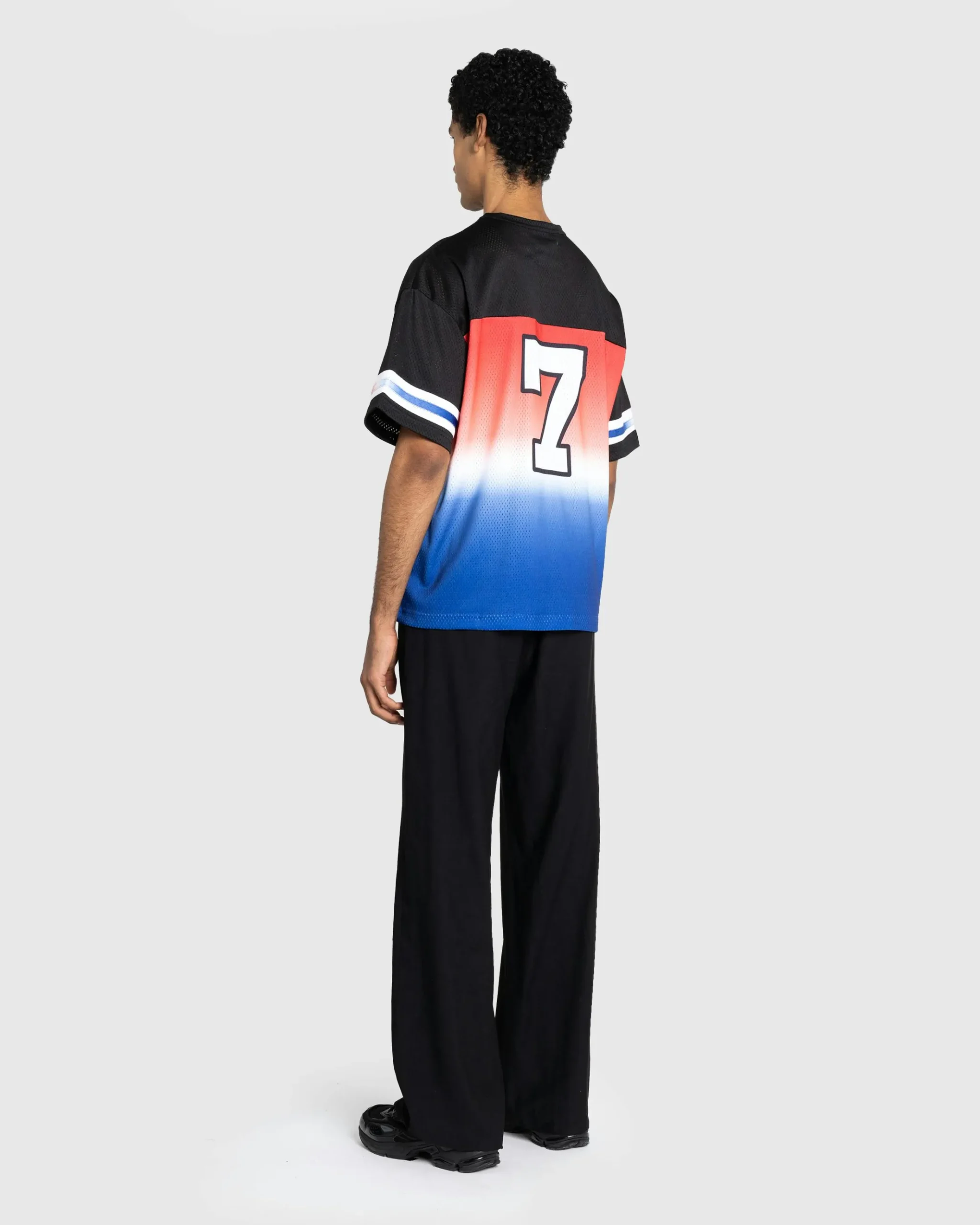 Best Awake NY LES Football Jersey Black/Multi blackmulti