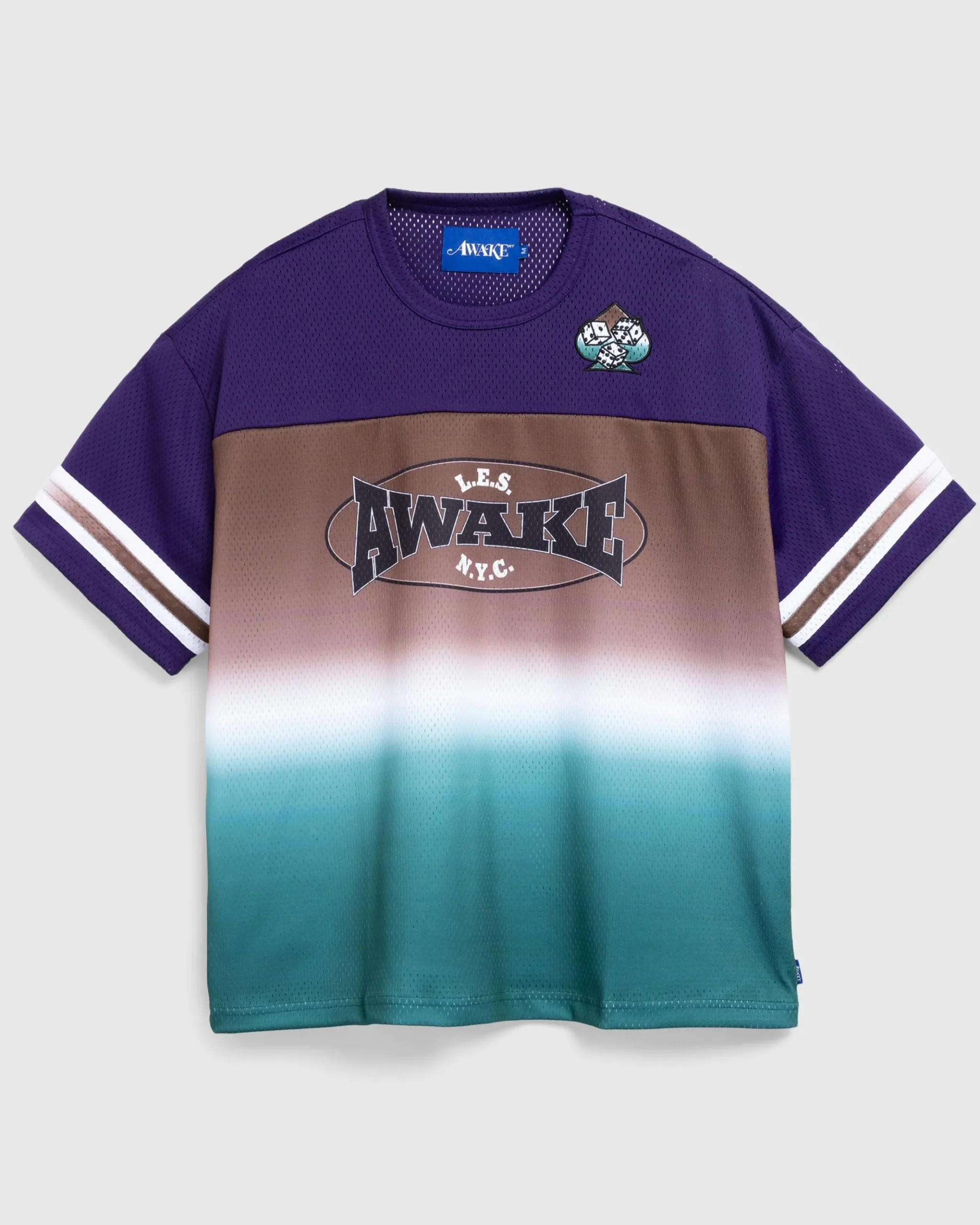 Online Awake NY LES Football Jersey Brown/Multi brownmulti