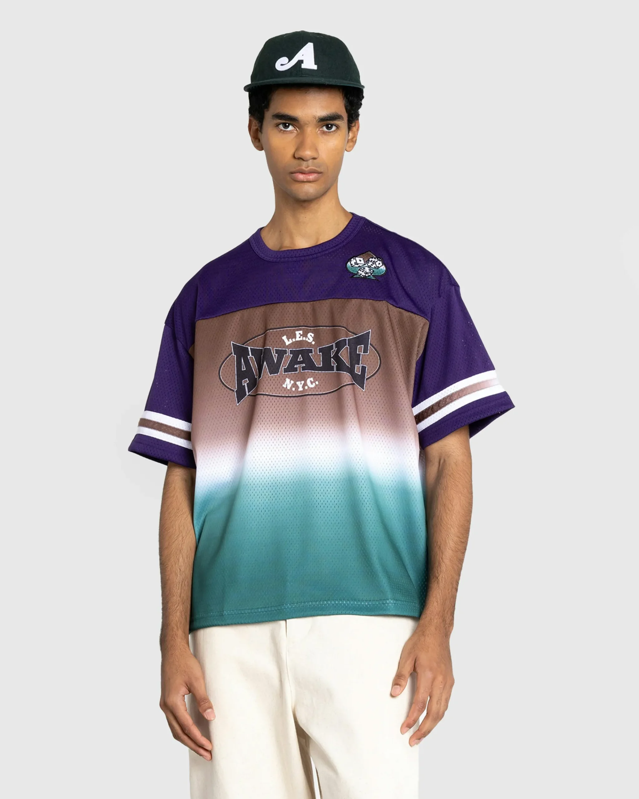 Online Awake NY LES Football Jersey Brown/Multi brownmulti