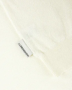 Clearance Highsnobiety HS05 Light Knit Polo eggshell