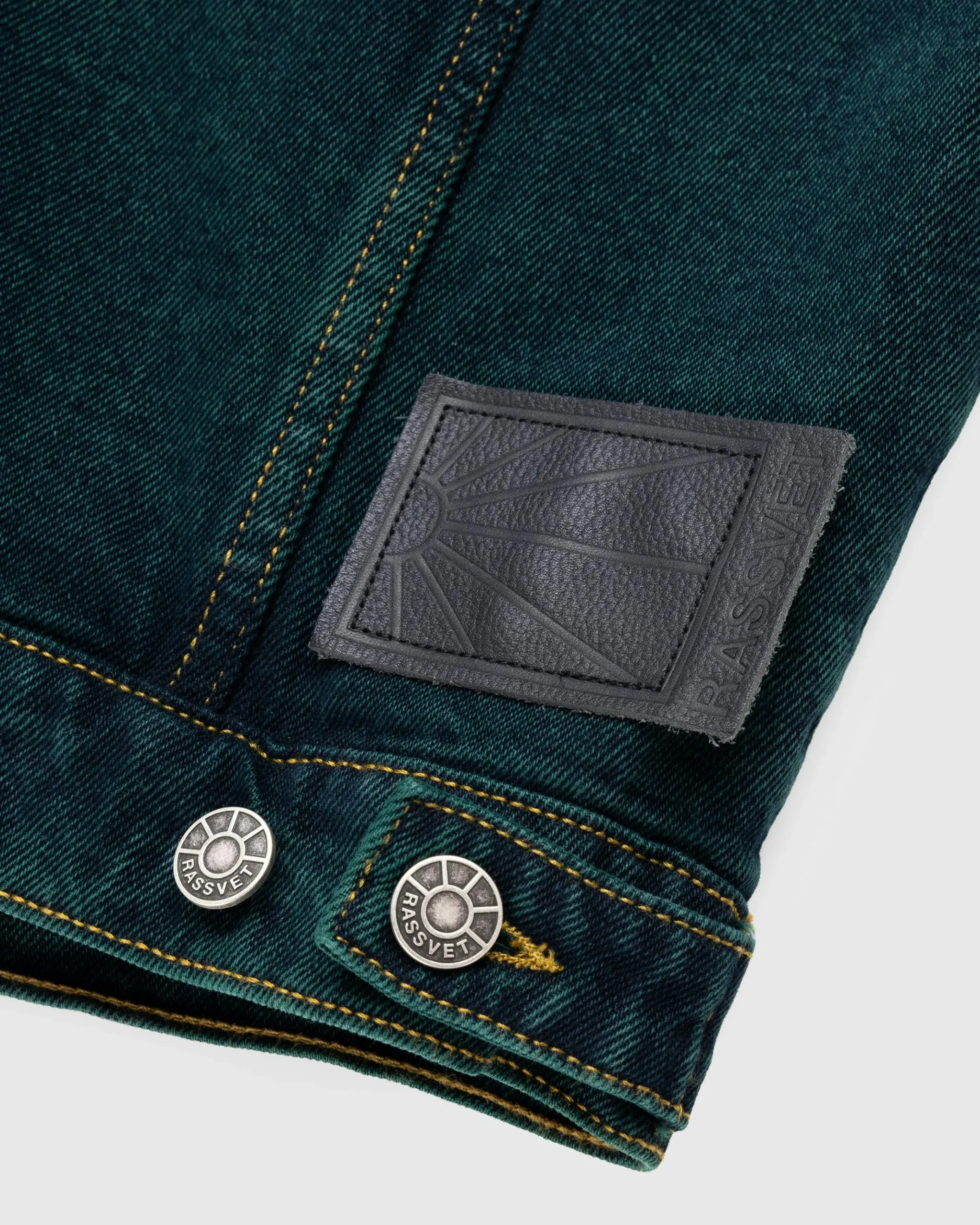 Hot Rassvet Lined Denim Jacket Woven green