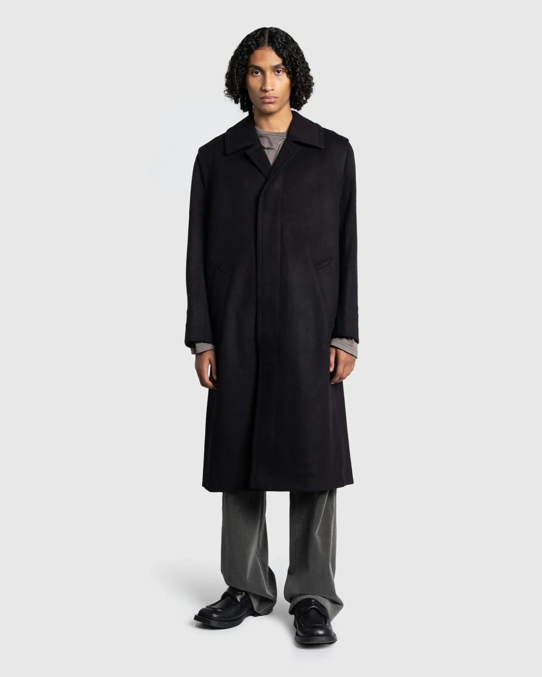 New Rier Loden Coat Classic black