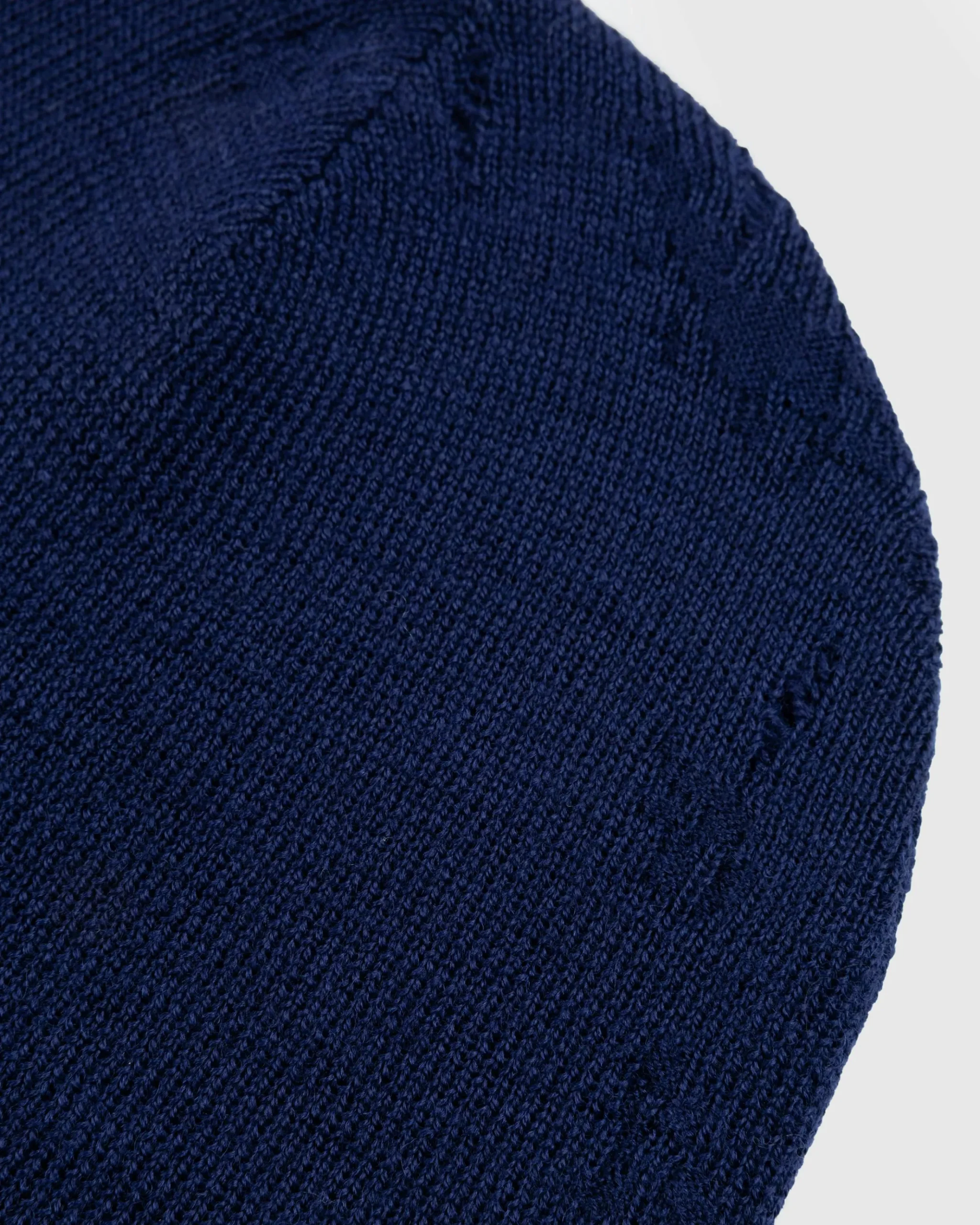 Shop Acne Studios Logo Beanie navy