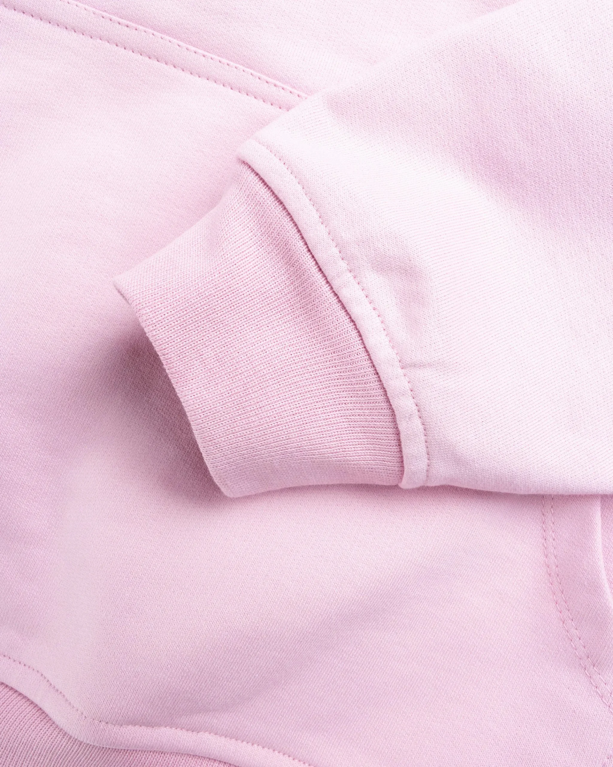 Shop Rassvet Logo Hoodie Knit pink