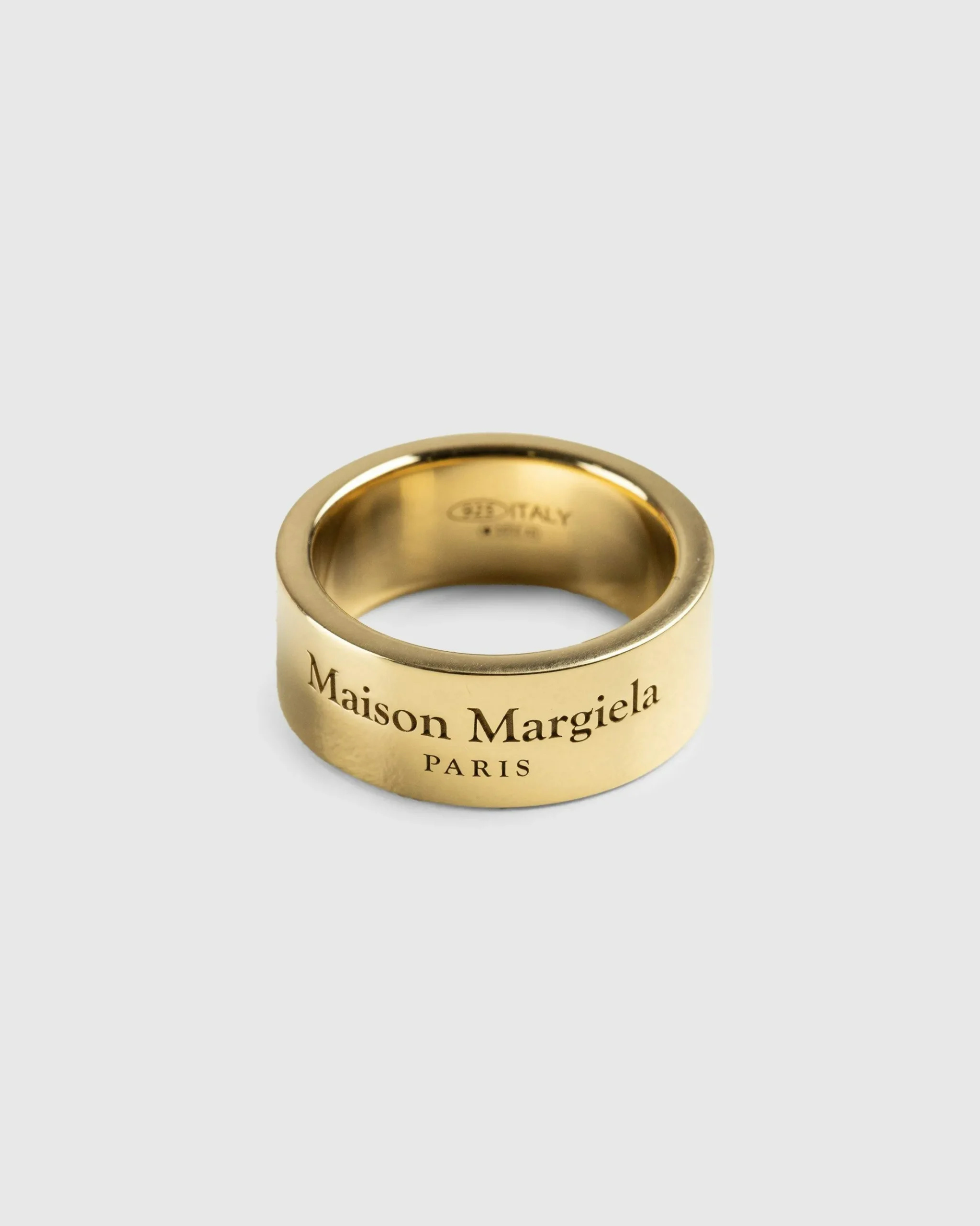 Flash Sale Maison Margiela Logo-Engraved Ring gold