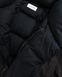 Store Lemaire Long Puffer Jacket espresso