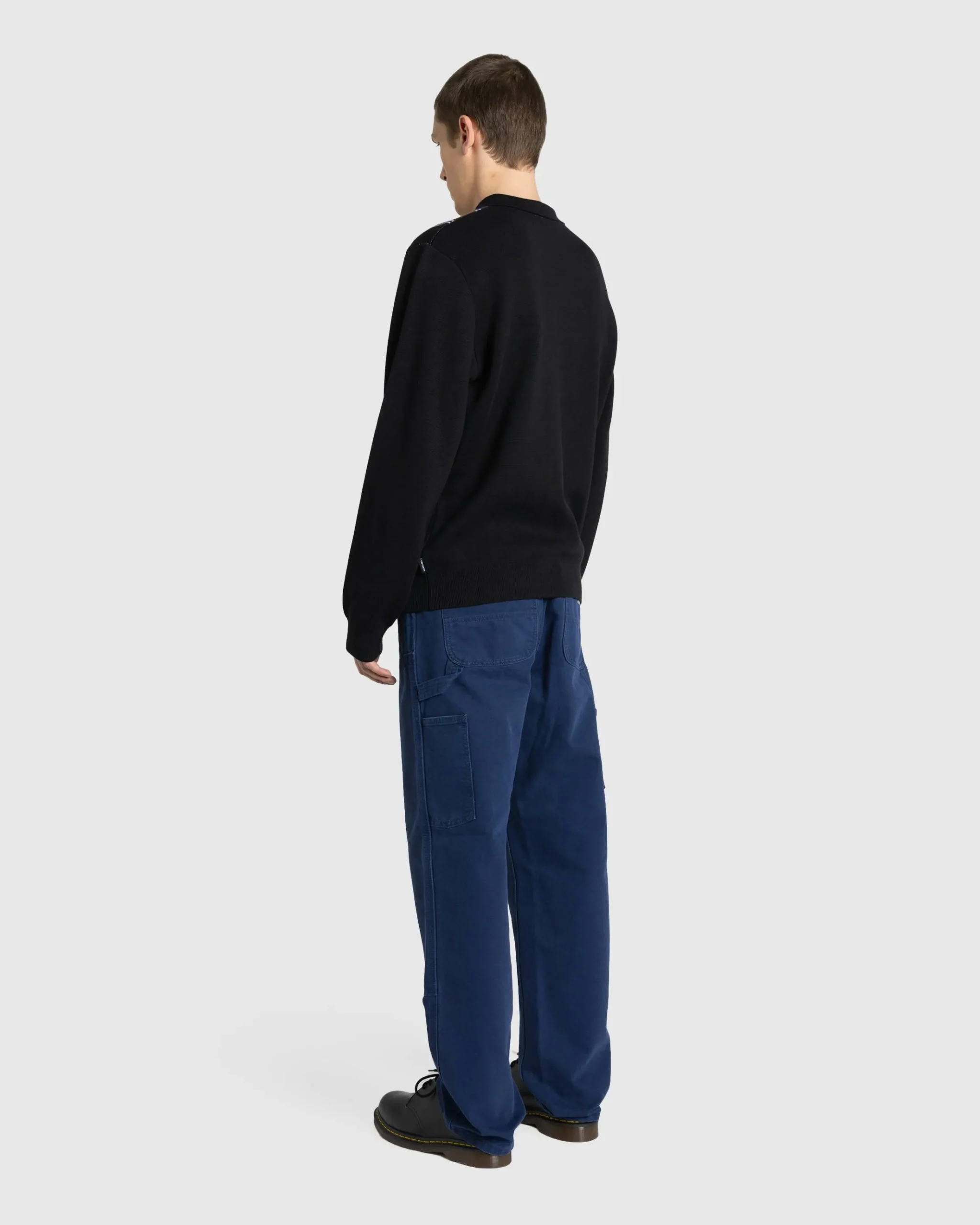 Hot Carhartt WIP Longsleeve Arlo Polo Black/Kendricks Stripe