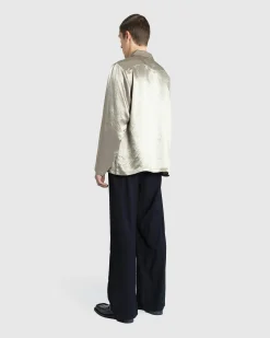 Fashion Needles Longsleeve Cowboy One-Up Shirt Acetate Sateen taupe
