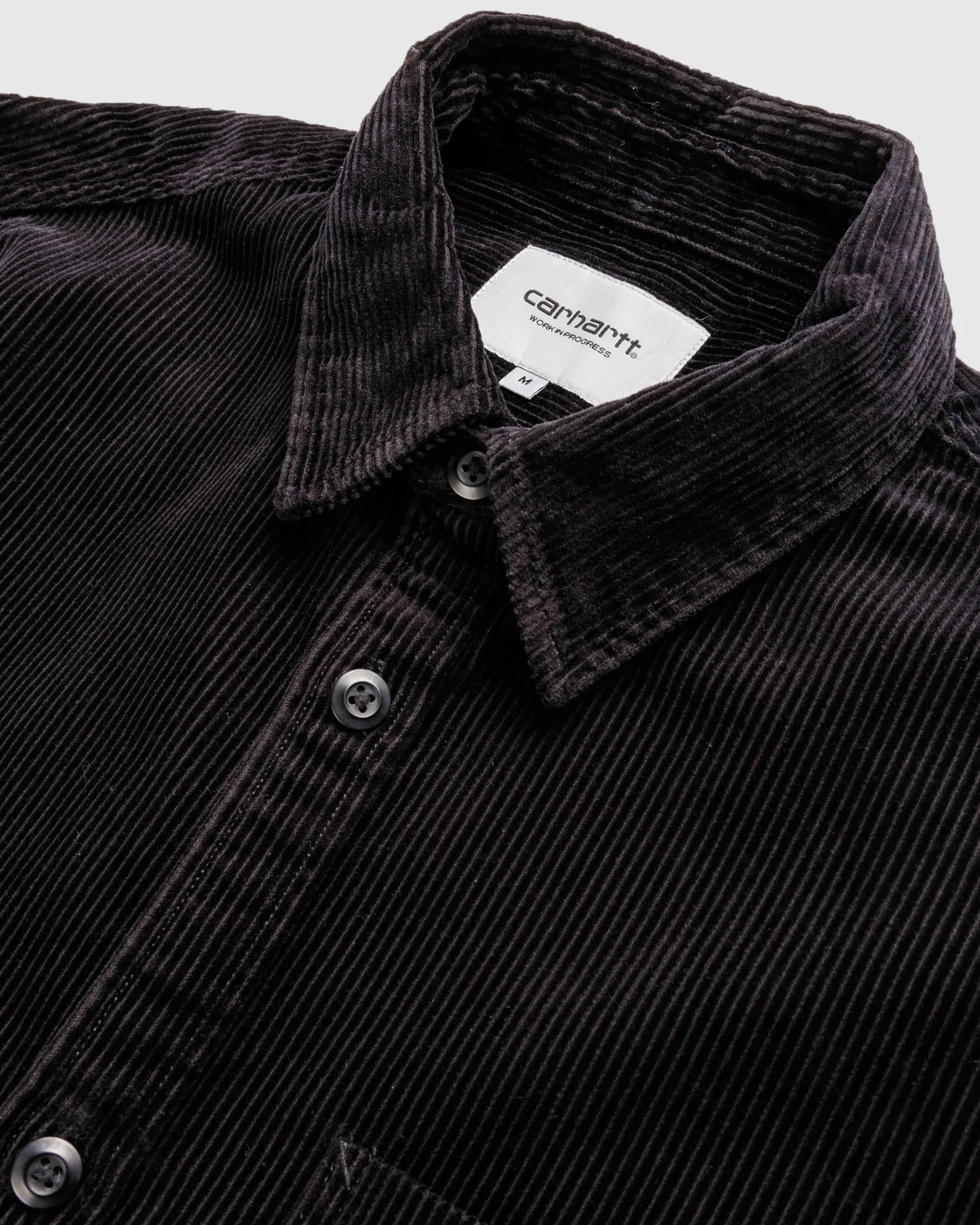 Discount Carhartt WIP Long-Sleeve Flint Shirt black/rinsed