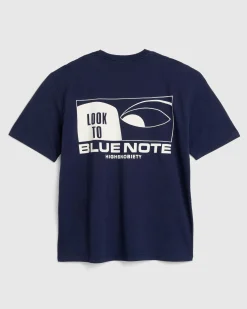 Outlet Blue Note Records Look To T-Shirt Navy unavailable