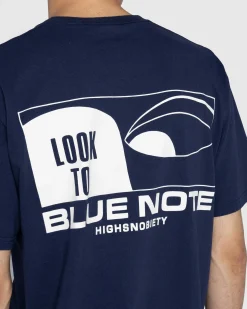 Outlet Blue Note Records Look To T-Shirt Navy unavailable