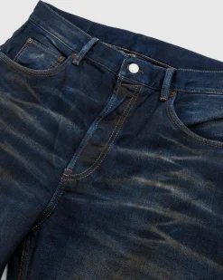 Outlet Acne Studios Loose Fit Jeans 2021M Dark Blue darkblue