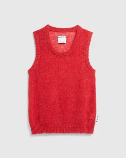 Shop Highsnobiety HS05 Loose Gauge Tank Top Red red(SoldOut)