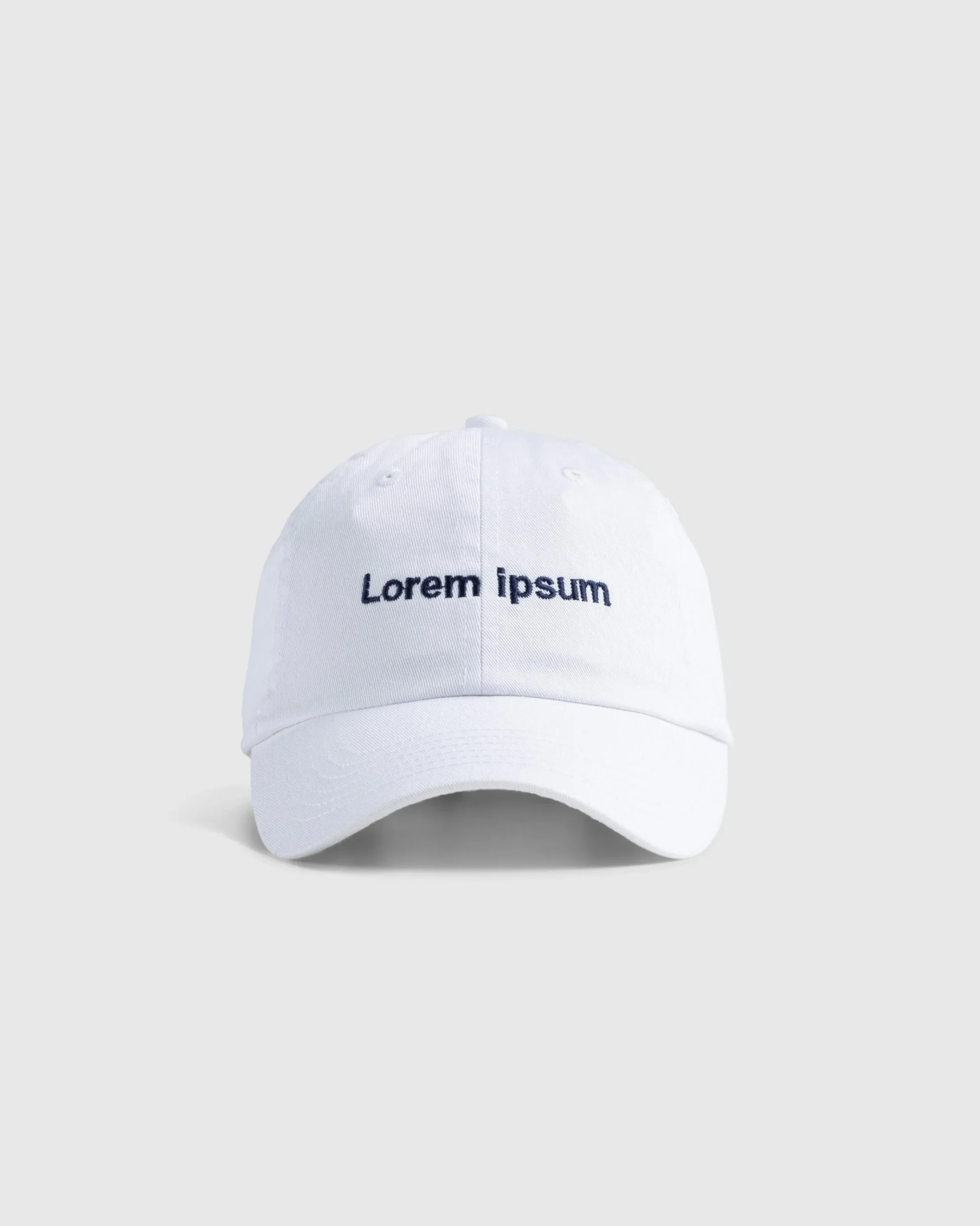 Discount HO HO COCO Lorem Ipsum Cap White/Navy whitexnavy