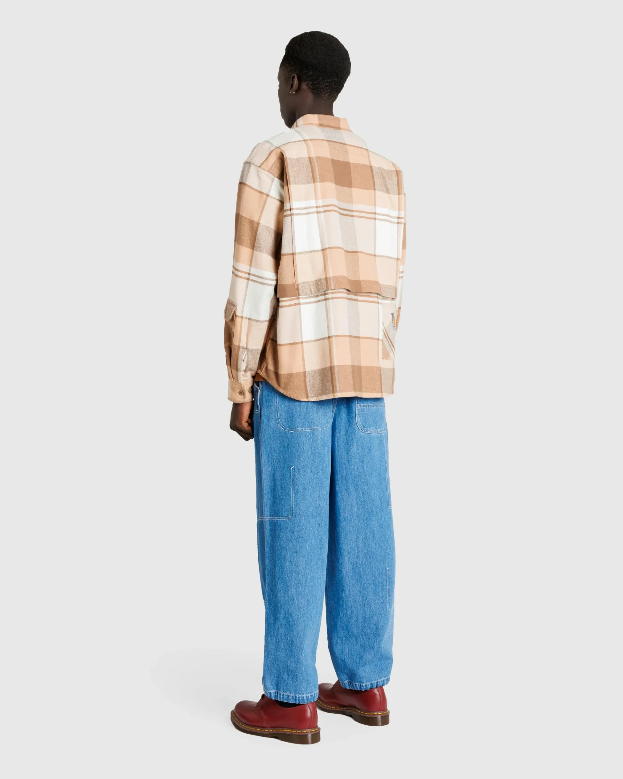 Clearance Carhartt WIP L/S Work Shirt Max cocamocha