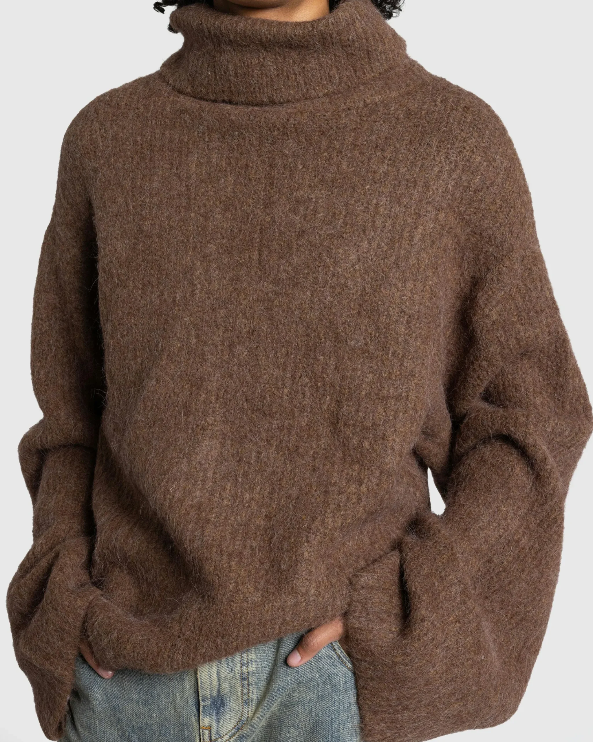 New Entire Studios Lute Knit Sweater rye