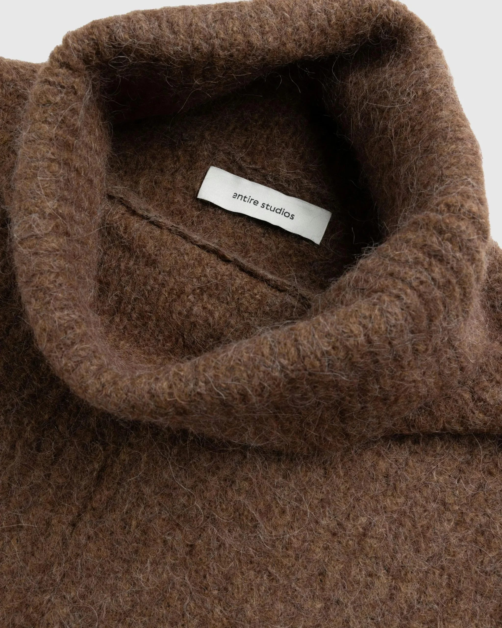 New Entire Studios Lute Knit Sweater rye