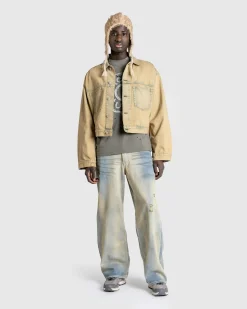 Hot Acne Studios 1981M FN Carver 5-Pocket Denim Woven lightblue